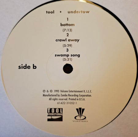 Tool (2) : Undertow (2xLP, Album, RE)