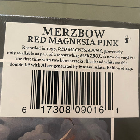 Merzbow : Red Magnesia Pink (2xLP)