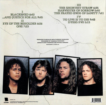 Metallica : ...And Justice For All (2xLP, Album, Ltd, RE, RM, RP, Gre)