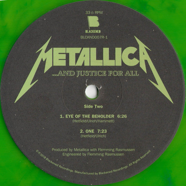Metallica : ...And Justice For All (2xLP, Album, Ltd, RE, RM, RP, Gre)