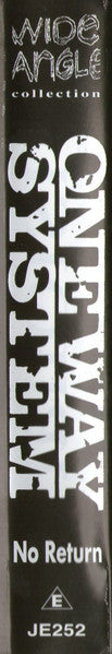 One Way System : No Return (VHS, Ltd, Num, PAL)