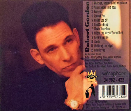 Robert Gordon (2) : All For The Love Of Rock 'N' Roll (CD, Album)