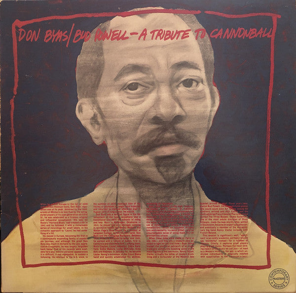Don Byas / Bud Powell : A Tribute To Cannonball (LP, Album, Promo, Pit)
