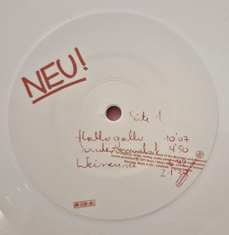 Neu! : Neu! (LP, Album, RE, Whi)
