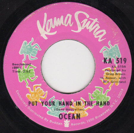 Ocean (3) : Put Your Hand In The Hand / Tear Down The Fences (7", Single, ARP)
