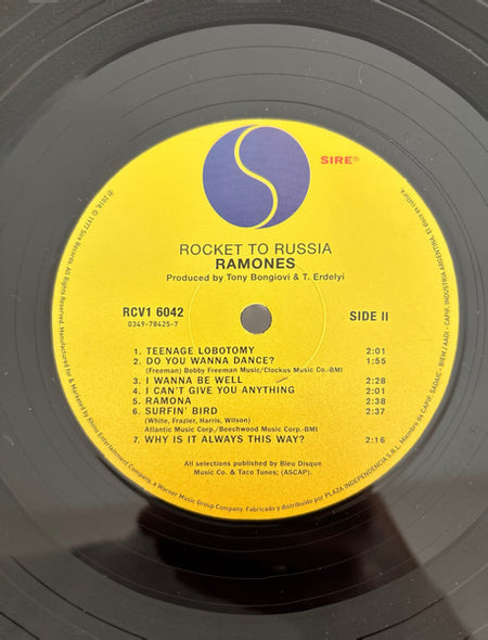 Ramones : Rocket to Russia (LP, Album, RE)