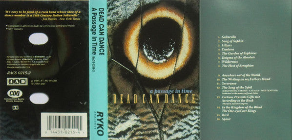 Dead Can Dance : A Passage In Time (Cass, Comp)