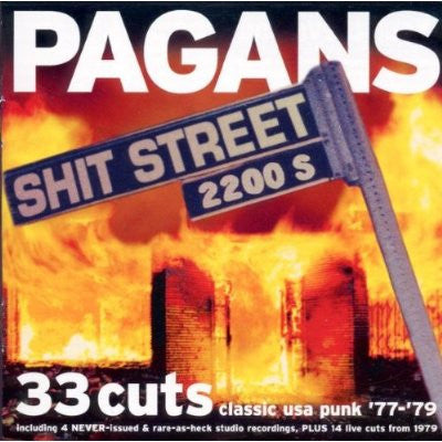 Pagans : Shit Street (CD, Comp)