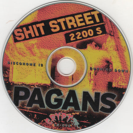 Pagans : Shit Street (CD, Comp)