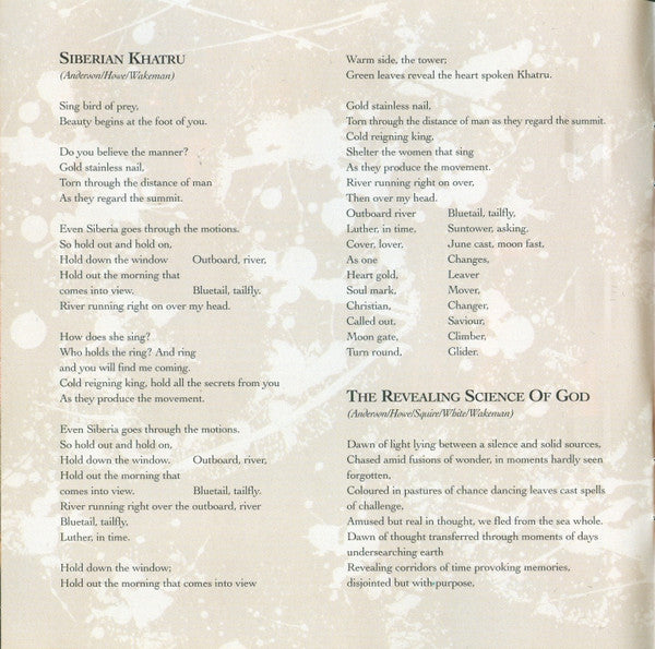 Yes : Keys To Ascension (2xCD, Album)
