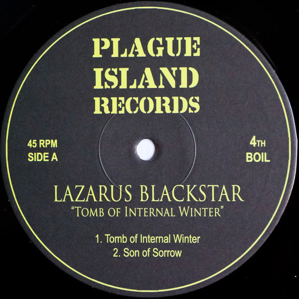 Lazarus Blackstar : Tomb Of Internal Winter (12")