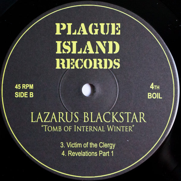 Lazarus Blackstar : Tomb Of Internal Winter (12")