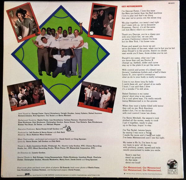 The New York Mets : Get Metsmerized (12", Single)