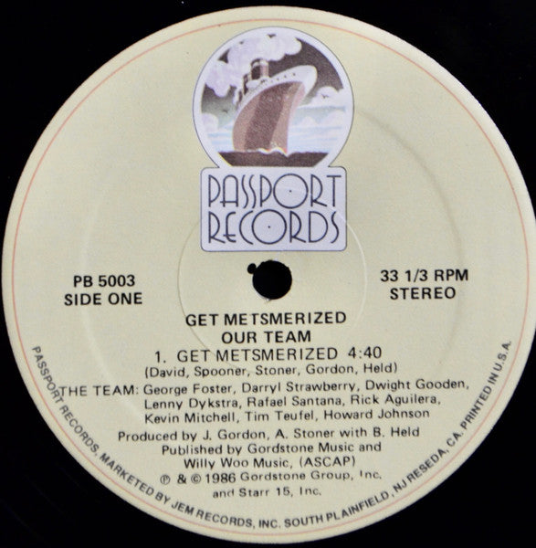The New York Mets : Get Metsmerized (12", Single)