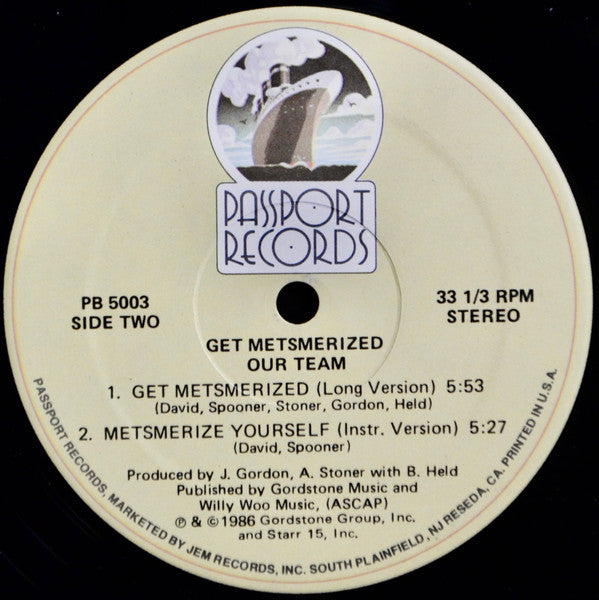 The New York Mets : Get Metsmerized (12", Single)