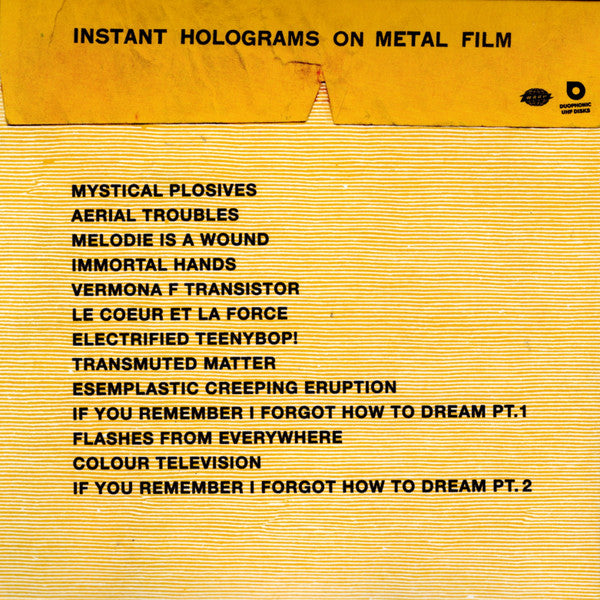 Stereolab : Instant Holograms On Metal Film (CD, Album)