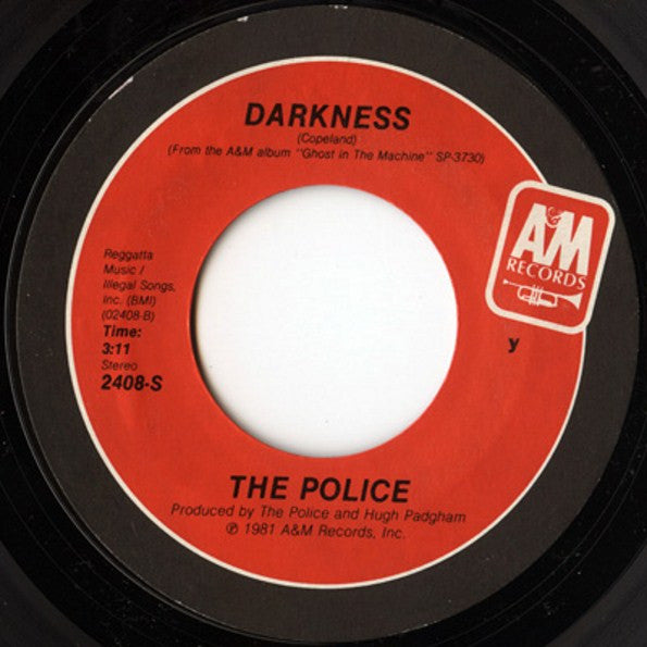The Police : Secret Journey (7", Single, Styrene, Ter)