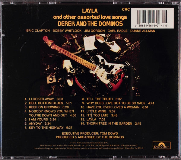 Derek & The Dominos : Layla And Other Assorted Love Songs (CD, Album, Club, RE, RM)