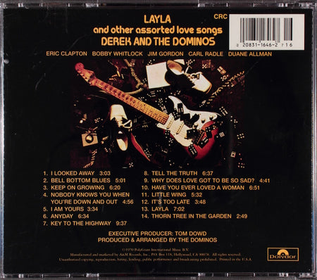 Derek & The Dominos : Layla And Other Assorted Love Songs (CD, Album, Club, RE, RM)