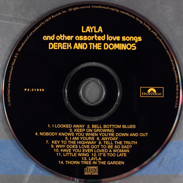 Derek & The Dominos : Layla And Other Assorted Love Songs (CD, Album, Club, RE, RM)