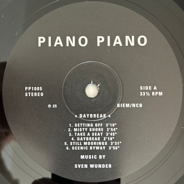 Sven Wunder : Daybreak (LP, Album)