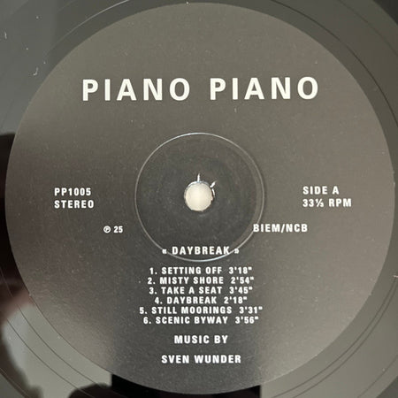 Sven Wunder : Daybreak (LP, Album)