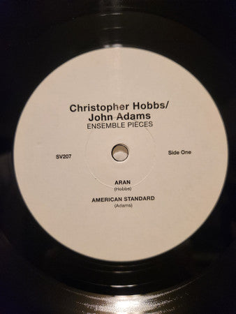 Christopher Hobbs, John Adams, Gavin Bryars : Ensemble Pieces (LP, RE)
