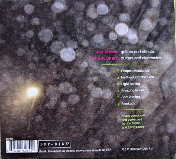 Joe Morris, Elliott Sharp : Realism (CD, Album)