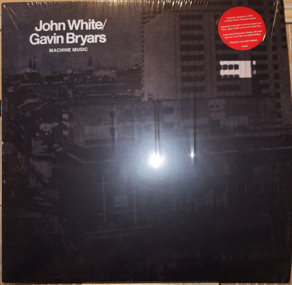 John White, Gavin Bryars : Machine Music (LP, RE)