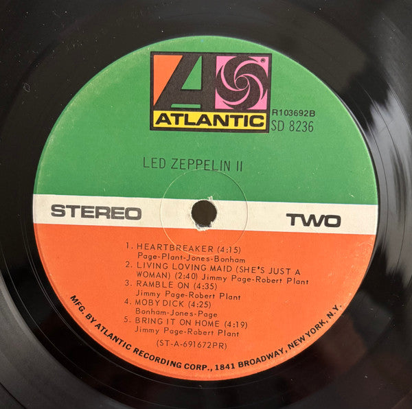 Led Zeppelin : Led Zeppelin II (LP, Album, Club, RE, RCA)