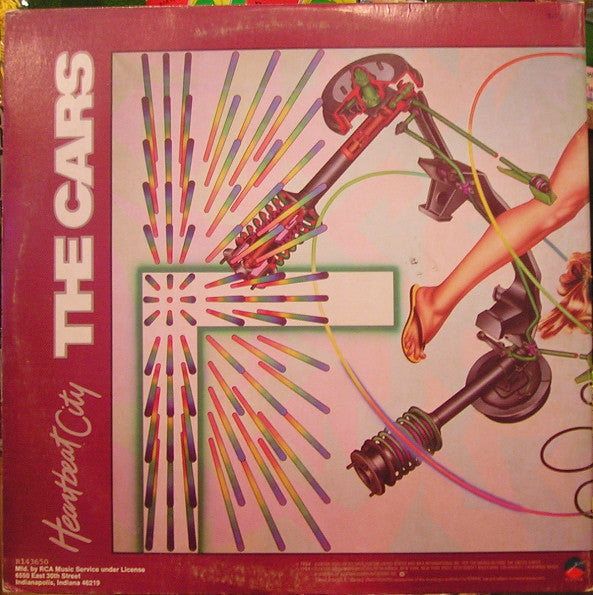 The Cars : Heartbeat City (LP, Album, Club)