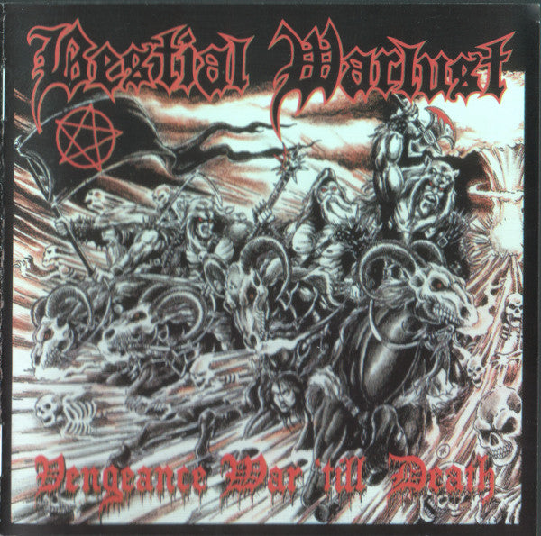 Bestial Warlust : Vengeance War 'Till Death (CD, Album, RE)