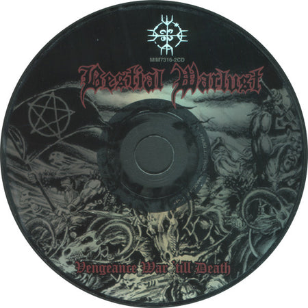 Bestial Warlust : Vengeance War 'Till Death (CD, Album, RE)