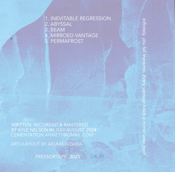 Cementation Anxiety : Infinite Glaciation (Cass, EP)