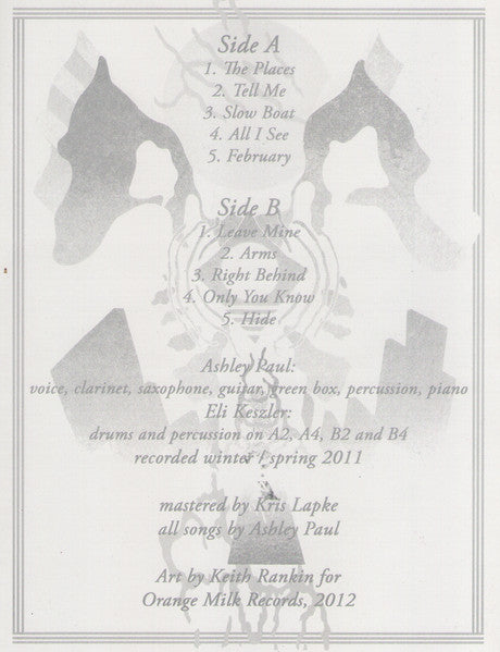 Ashley Paul (2) : Slow Boat (LP, Album, Ltd)