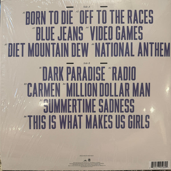 Lana Del Rey : Born To Die (LP, Album, RE, Mem)
