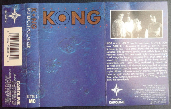 Kong : Mute Poet Vocalizer (Cass, Album)
