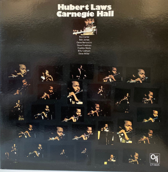 Hubert Laws : Carnegie Hall (LP, Album, Gat)