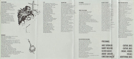 Destruction : Cracked Brain (Cass, Album)
