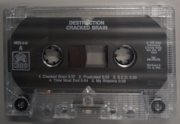 Destruction : Cracked Brain (Cass, Album)