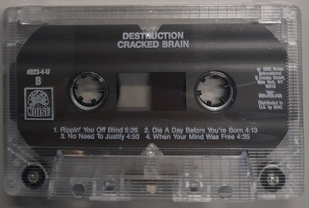 Destruction : Cracked Brain (Cass, Album)