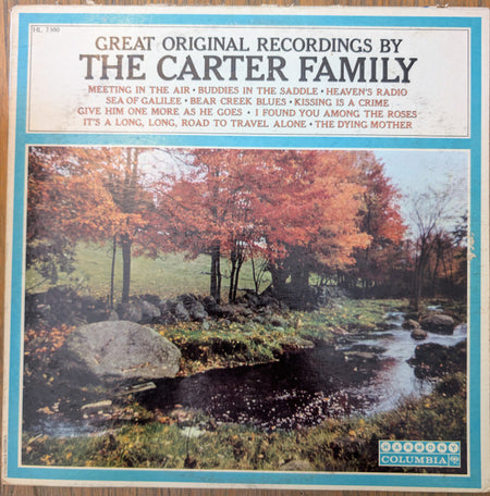 The Carter Family : Great Original Records By The Carter Family (LP, Album, Mono, Ter)