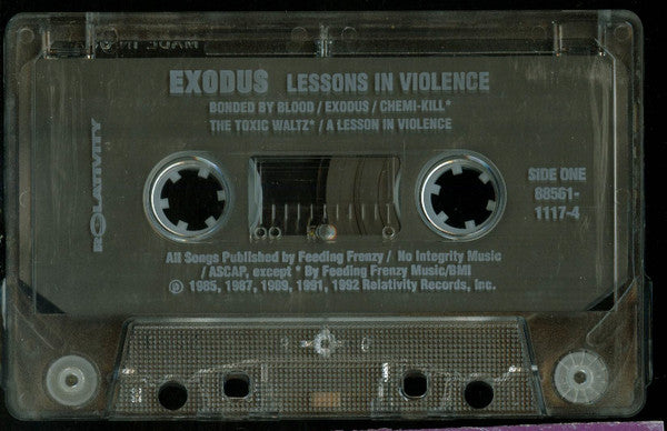 Exodus (6) : The Best Of Exodus - Lessons In Violence (Cass, Comp)