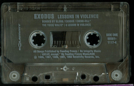 Exodus (6) : The Best Of Exodus - Lessons In Violence (Cass, Comp)