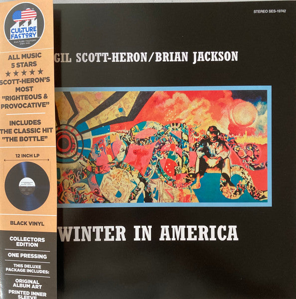 Gil Scott-Heron & Brian Jackson : Winter In America (LP, Album, Ltd)