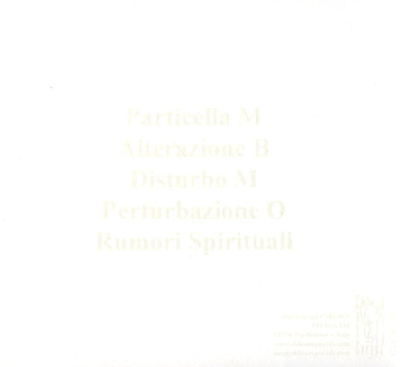 Maurizio Bianchi & Mauthausen Orchestra : Spiritual Noises (CD, Album, Ltd)