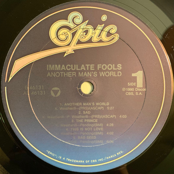 Immaculate Fools : Another Man's World (LP, Album)