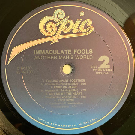 Immaculate Fools : Another Man's World (LP, Album)