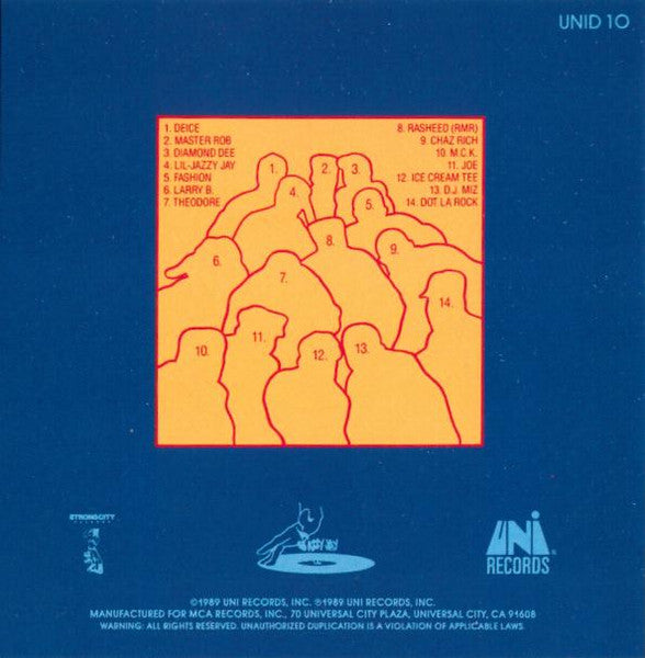 Jazzy Jay : Cold Chillin' In The Studio Live (CD, Comp)