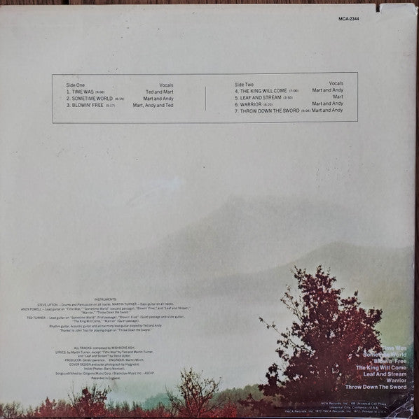 Wishbone Ash : Argus (LP, Album, RE)